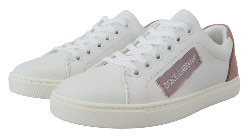 Dolce & Gabbana White Low Top Sneakers for Women additional view