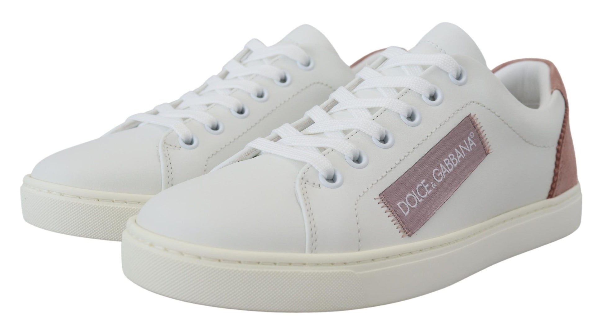 Dolce & Gabbana White Low Top Sneakers for Women additional view