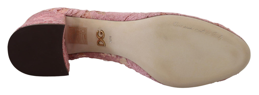 Dolce & Gabbana Pink Mid Heel for Women additional view