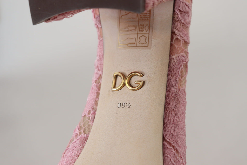 Dolce & Gabbana Pink Mid Heel for Women additional view