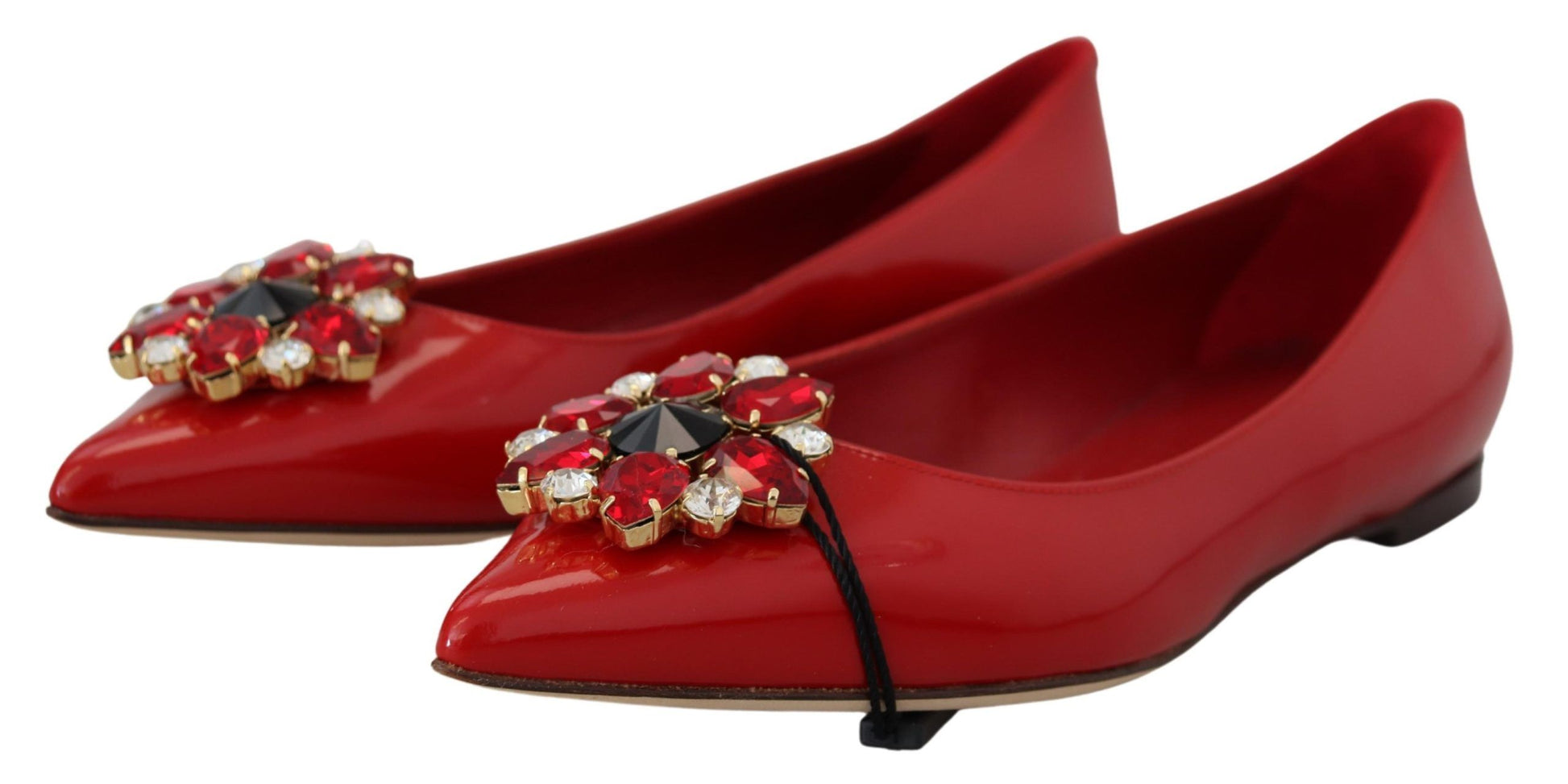 Dolce & Gabbana Red Ballet Flats for Women alternate view