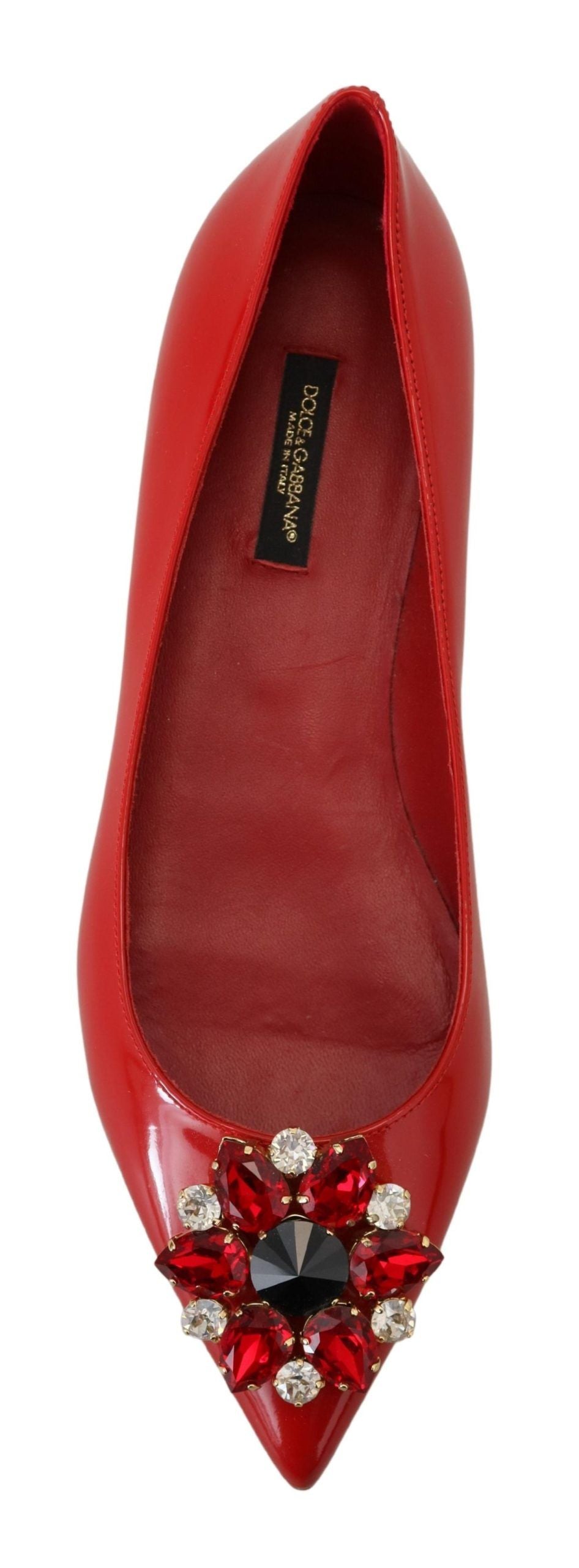 Dolce & Gabbana Red Ballet Flats for Women additional view