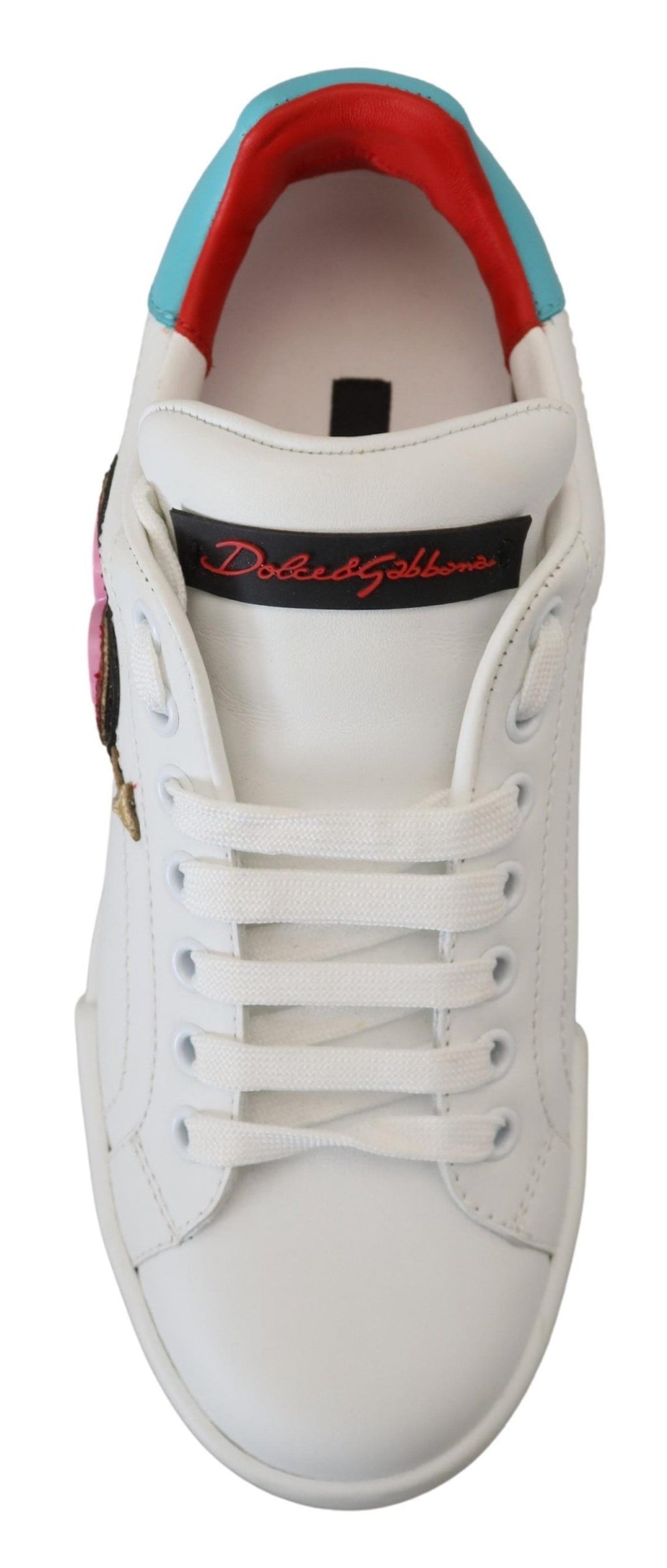 Dolce & Gabbana White Platform Sneakers for Women additional view