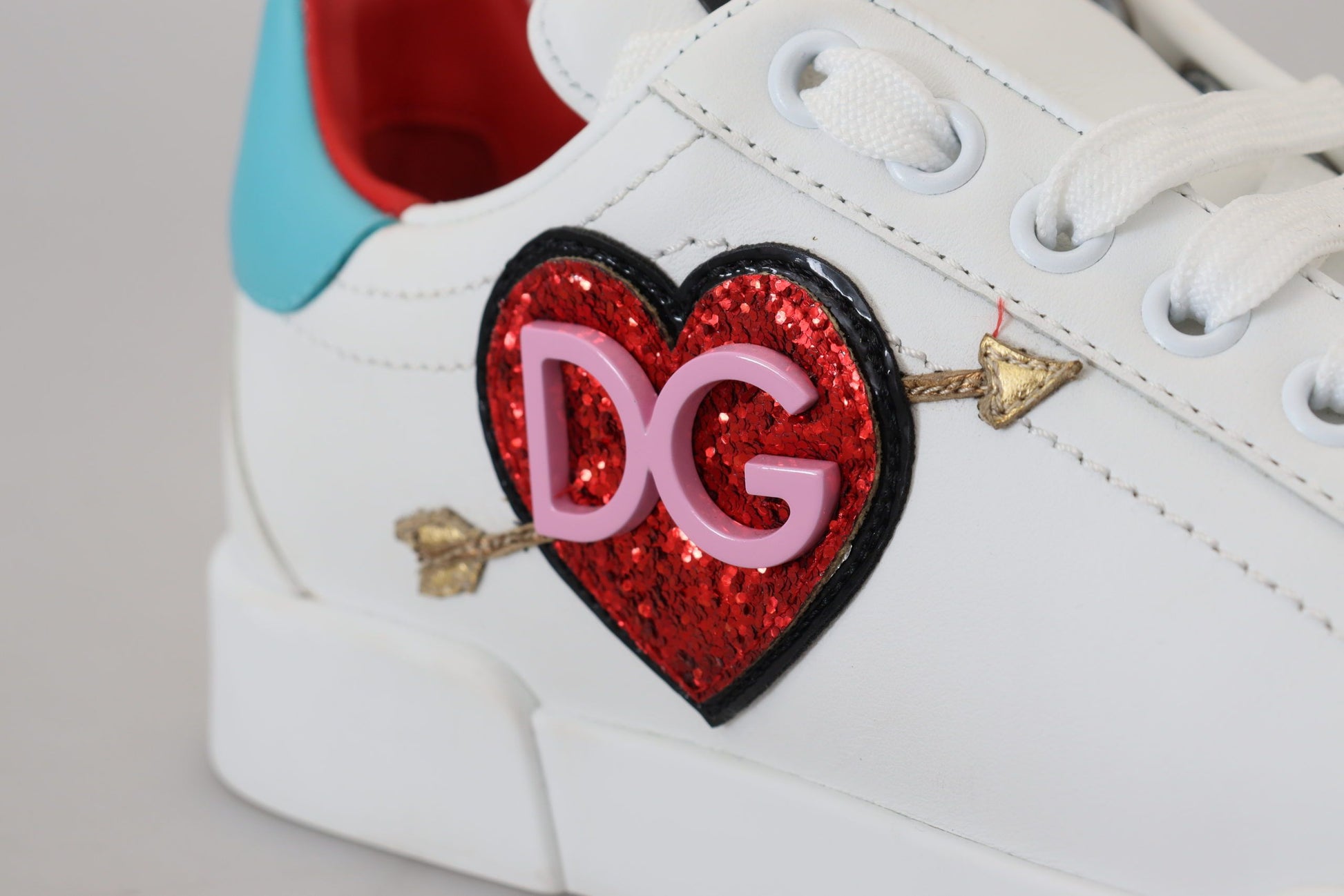 Dolce & Gabbana White Platform Sneakers for Women additional view