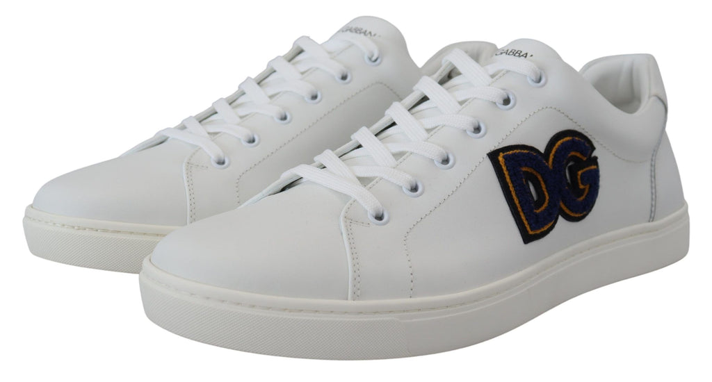 Dolce & Gabbana White Low Top Sneakers for Men alternate view