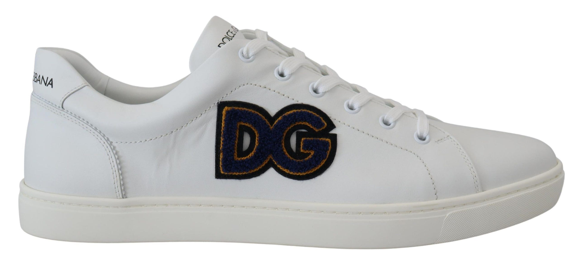 Dolce & Gabbana White Low Top Sneakers for Men