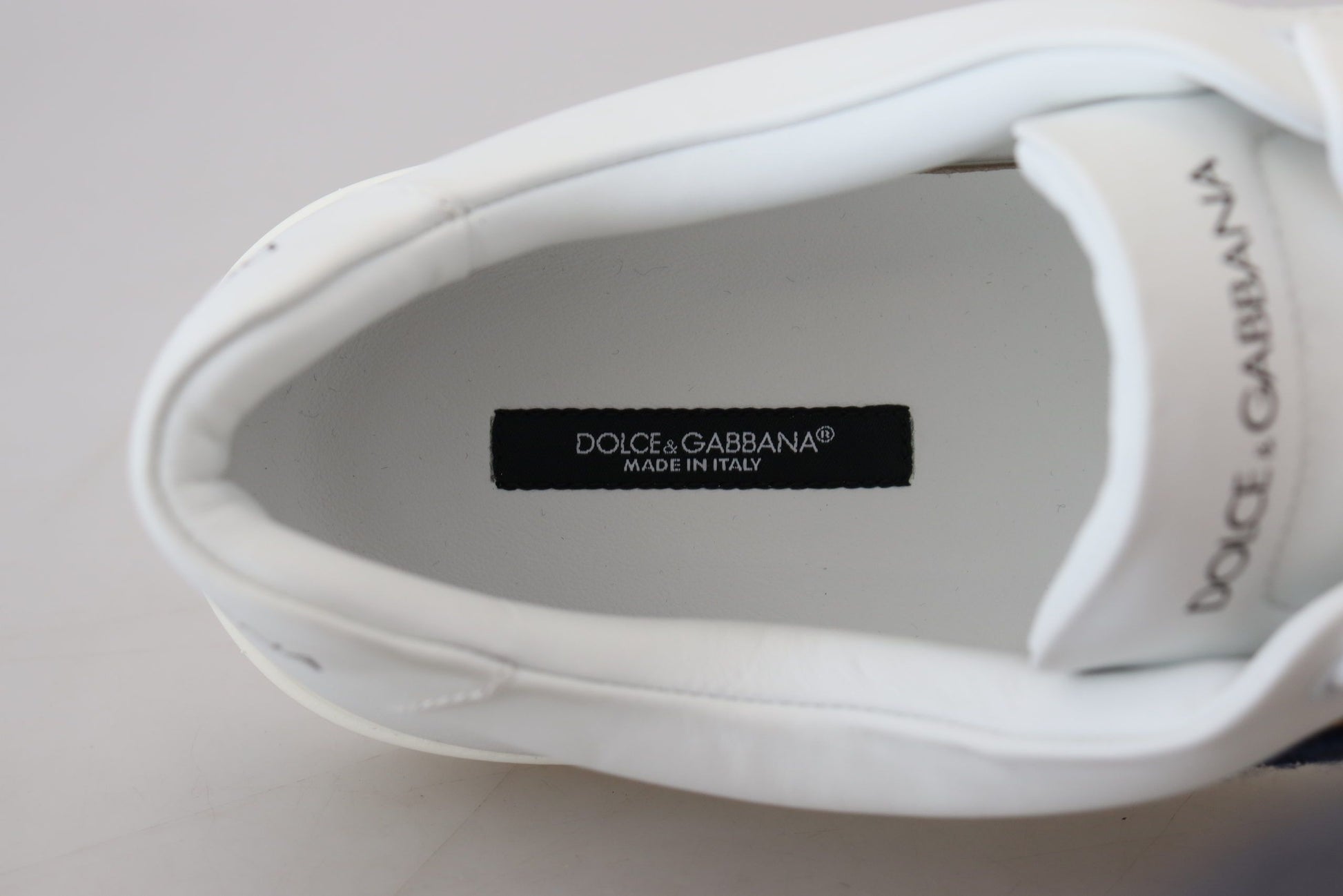 Dolce & Gabbana White Low Top Sneakers for Men additional view
