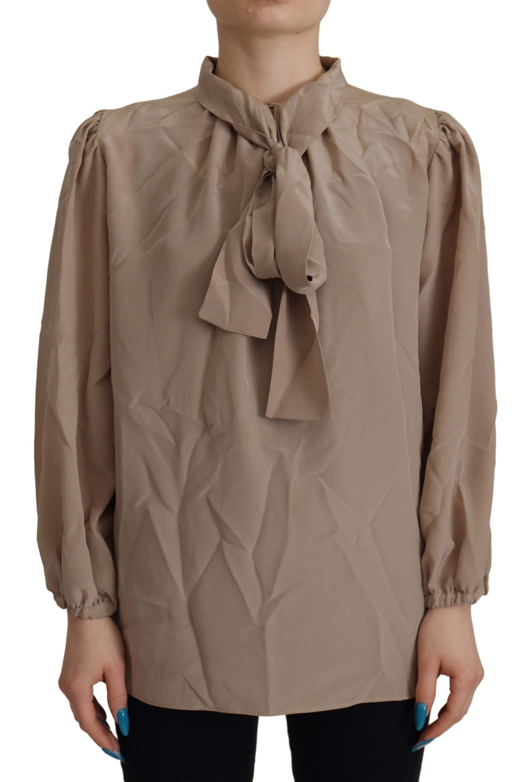 Dolce & Gabbana Brown Long Sleeve T-Shirt for Women