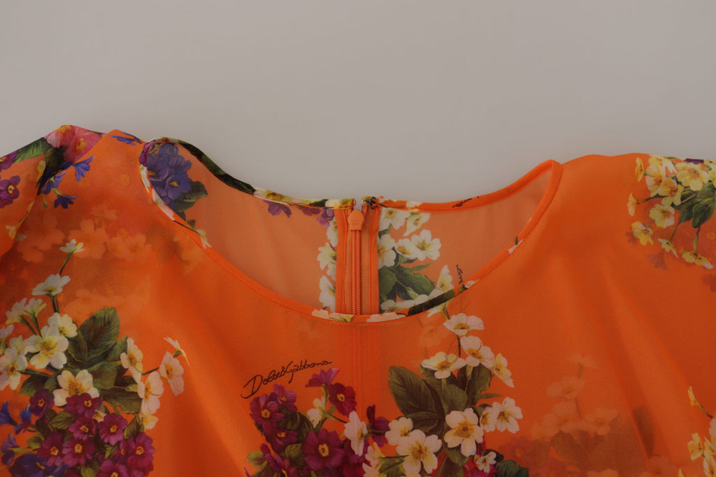 Dolce & Gabbana Orange Long Sleeve T-Shirt for Women additional view