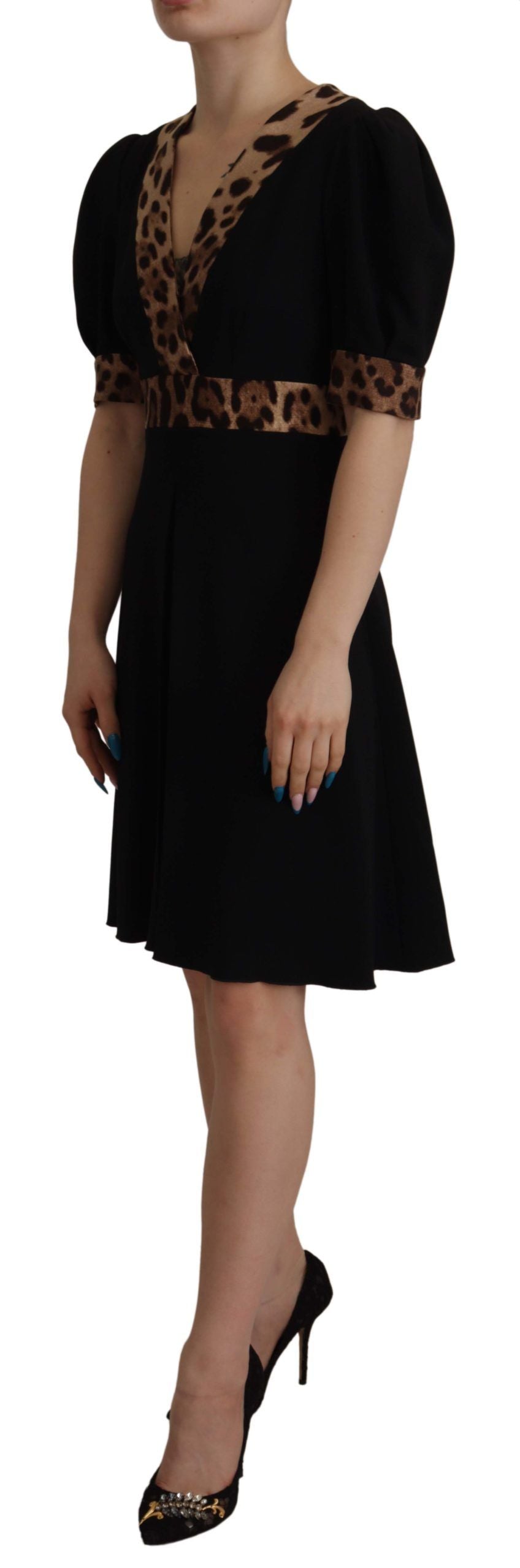Dolce & Gabbana Black Short for Women side view