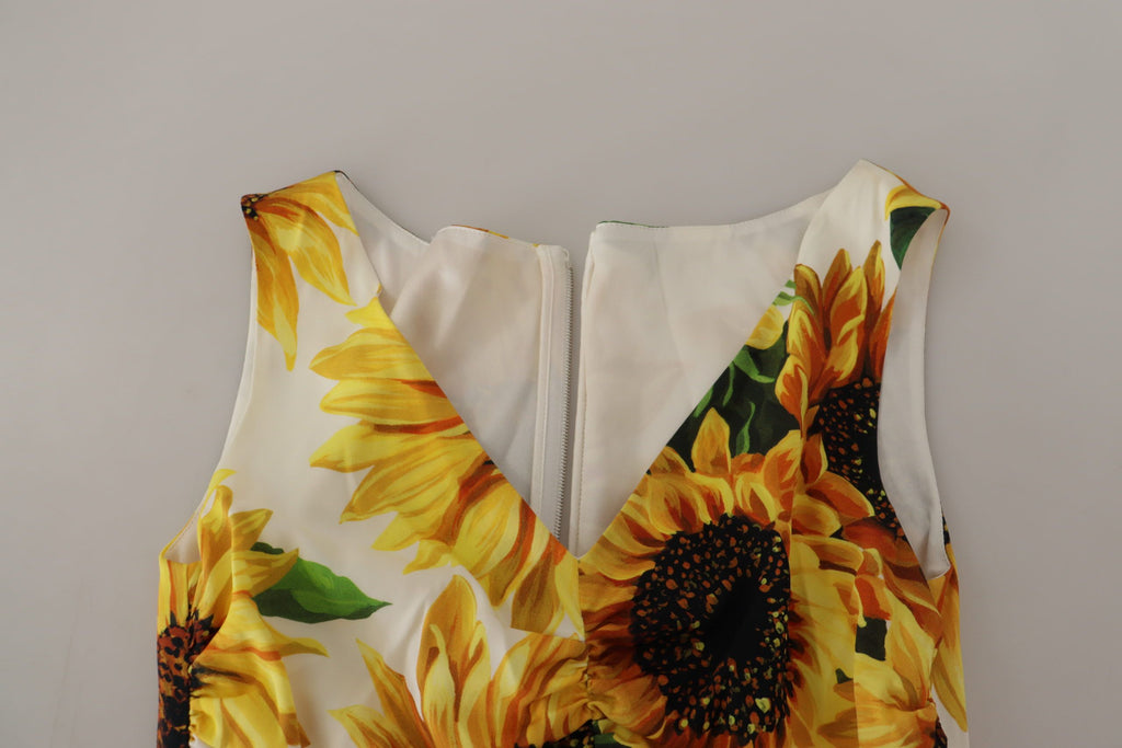 Dolce & Gabbana White Midi Dress for Women additional view