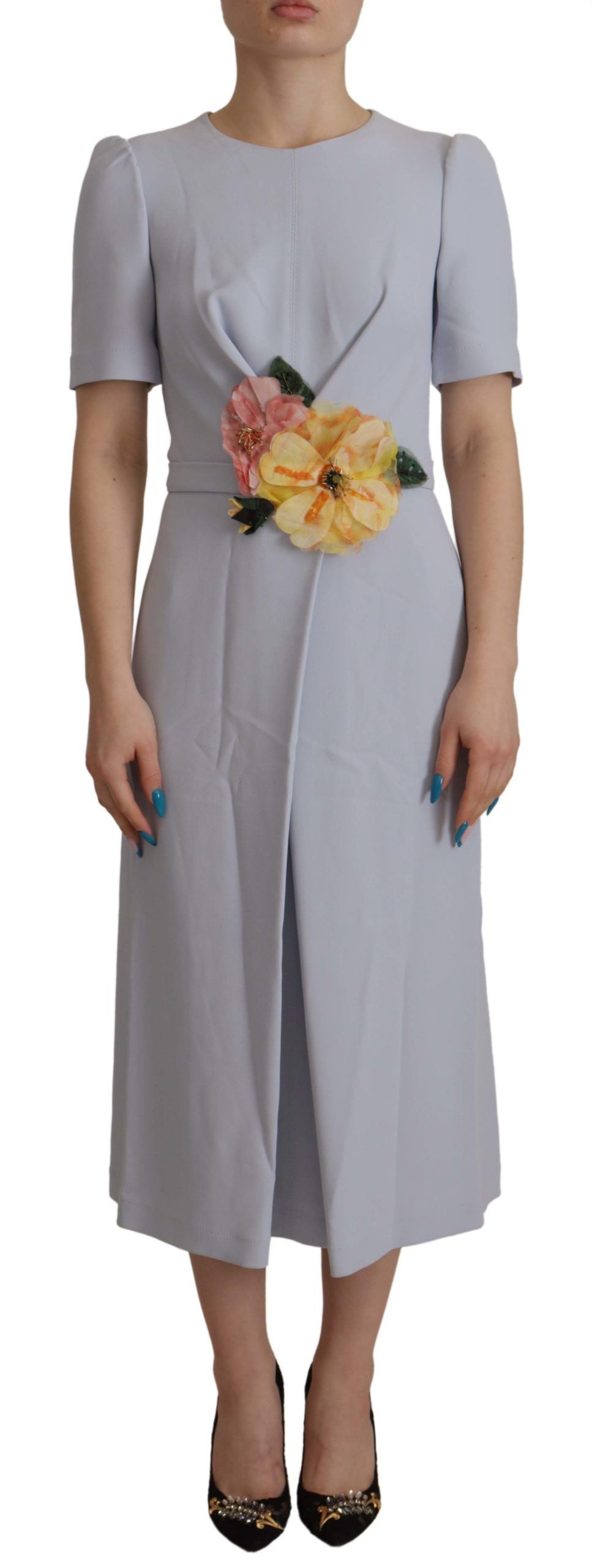 Dolce & Gabbana Blue Midi Dress for Women