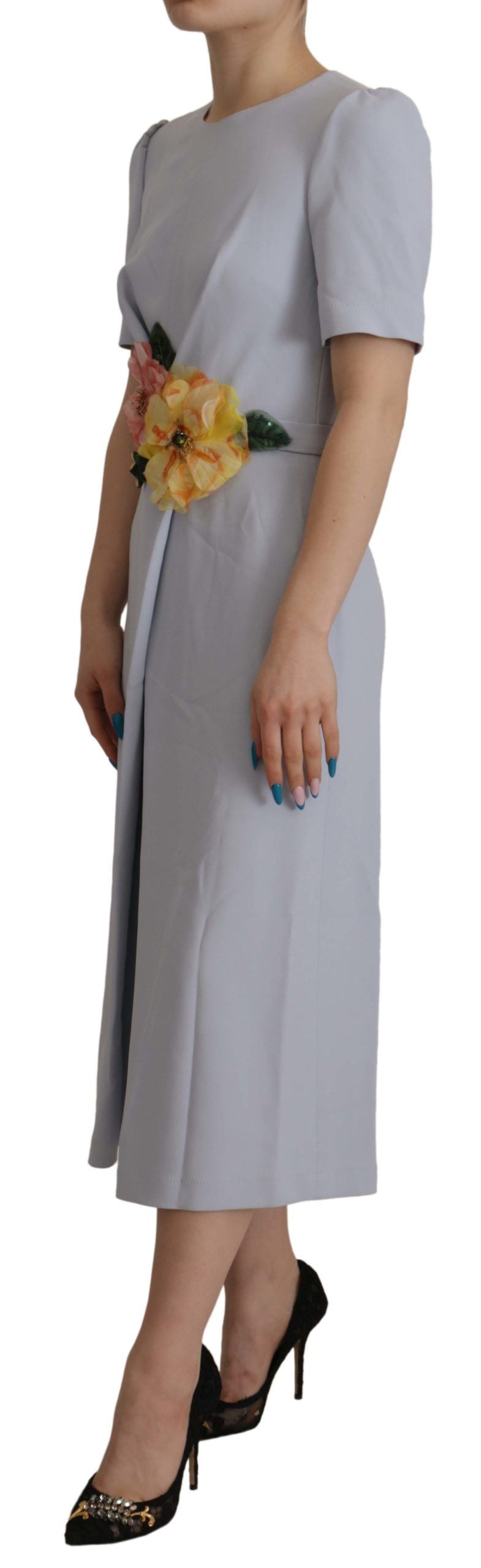 Dolce & Gabbana Blue Midi Dress for Women alternate view