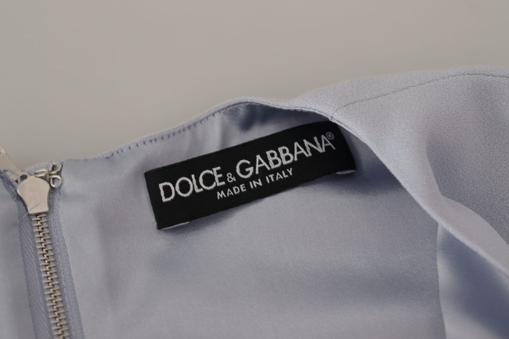 Dolce & Gabbana Blue Midi Dress for Women additional view
