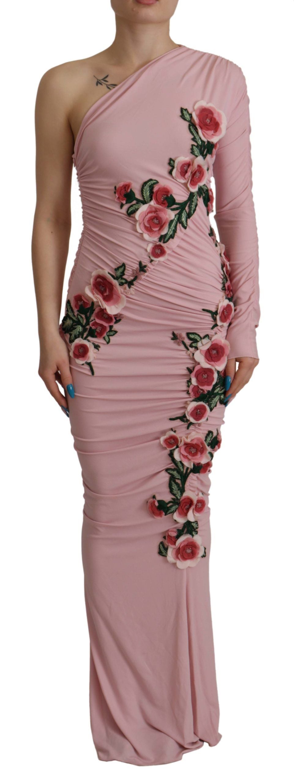 Dolce & Gabbana Pink Long Dress for Women
