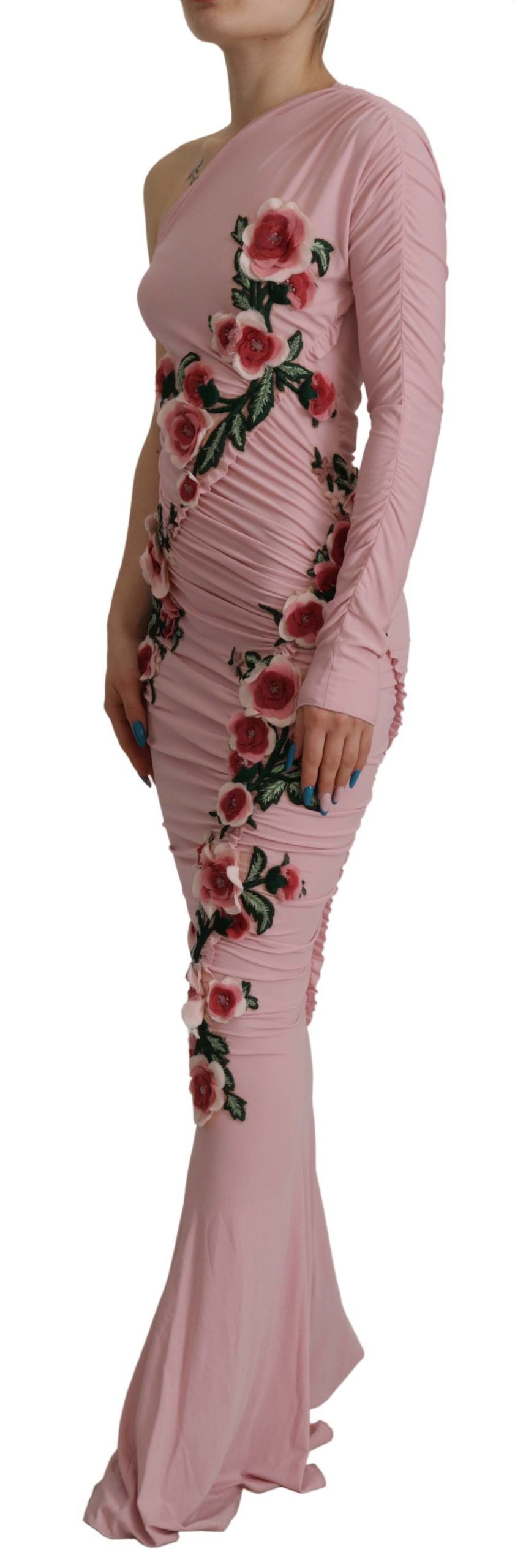 Dolce & Gabbana Pink Long Dress for Women alternate view