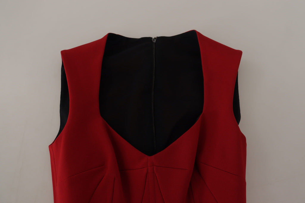 Dolce & Gabbana Red Midi Dress for Women additional view