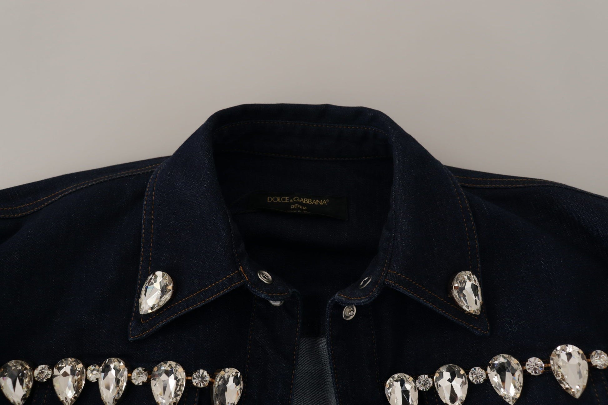 Dolce & Gabbana Blue Denim Jackets for Women additional view