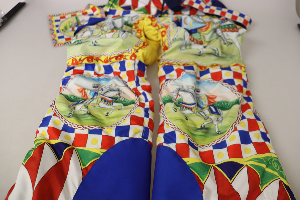 Dolce & Gabbana Multicolor Flared Pants for Women additional view