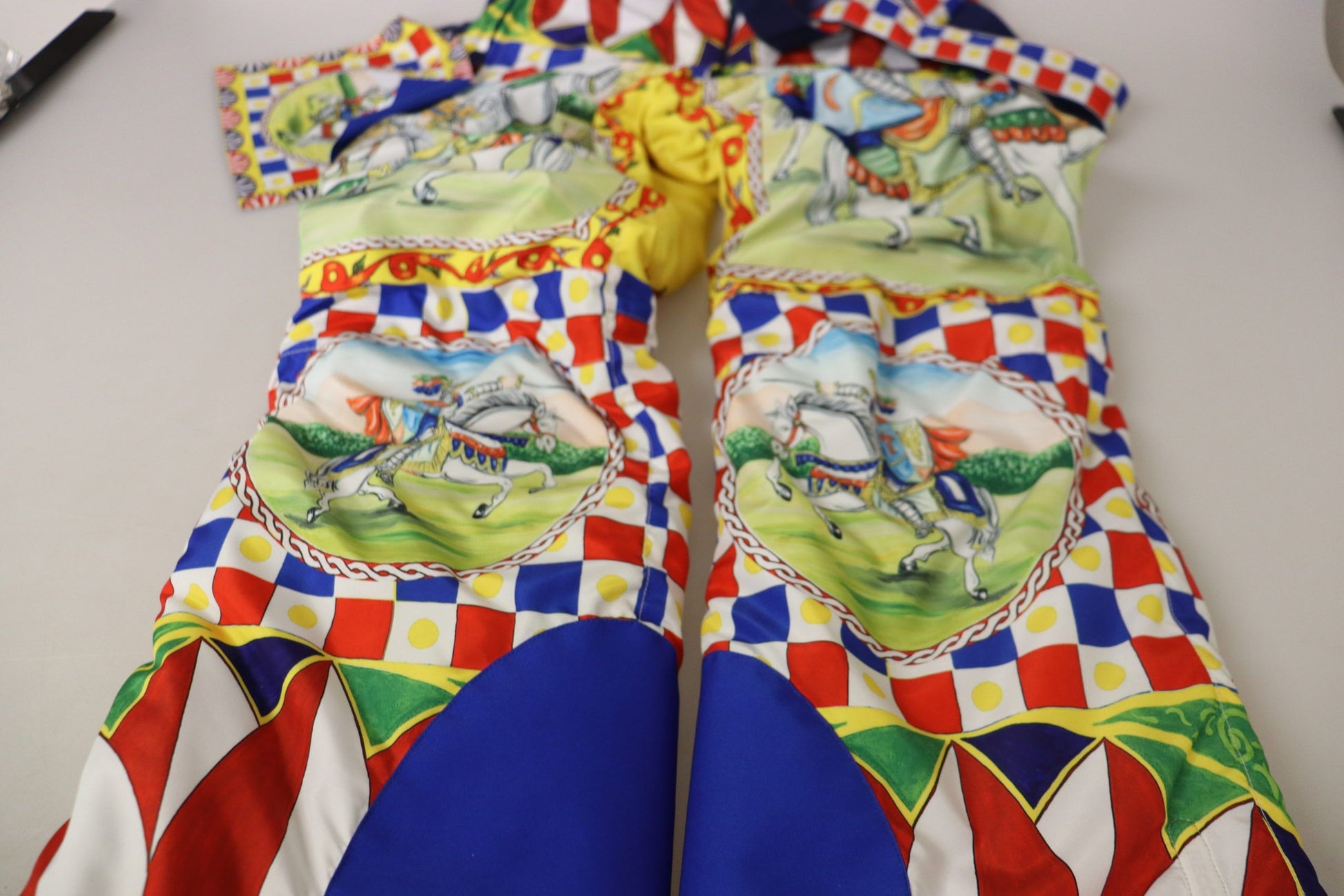 Dolce & Gabbana Multicolor Flared Pants for Women additional view