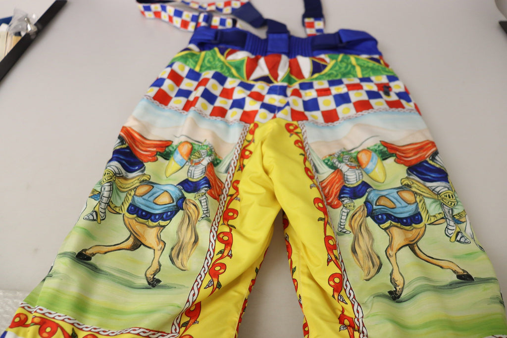 Dolce & Gabbana Multicolor Flared Pants for Women additional view