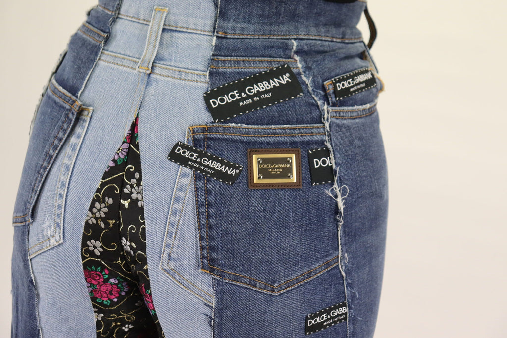 Dolce & Gabbana Multicolor Relaxed Fit Jeans for Women additional view