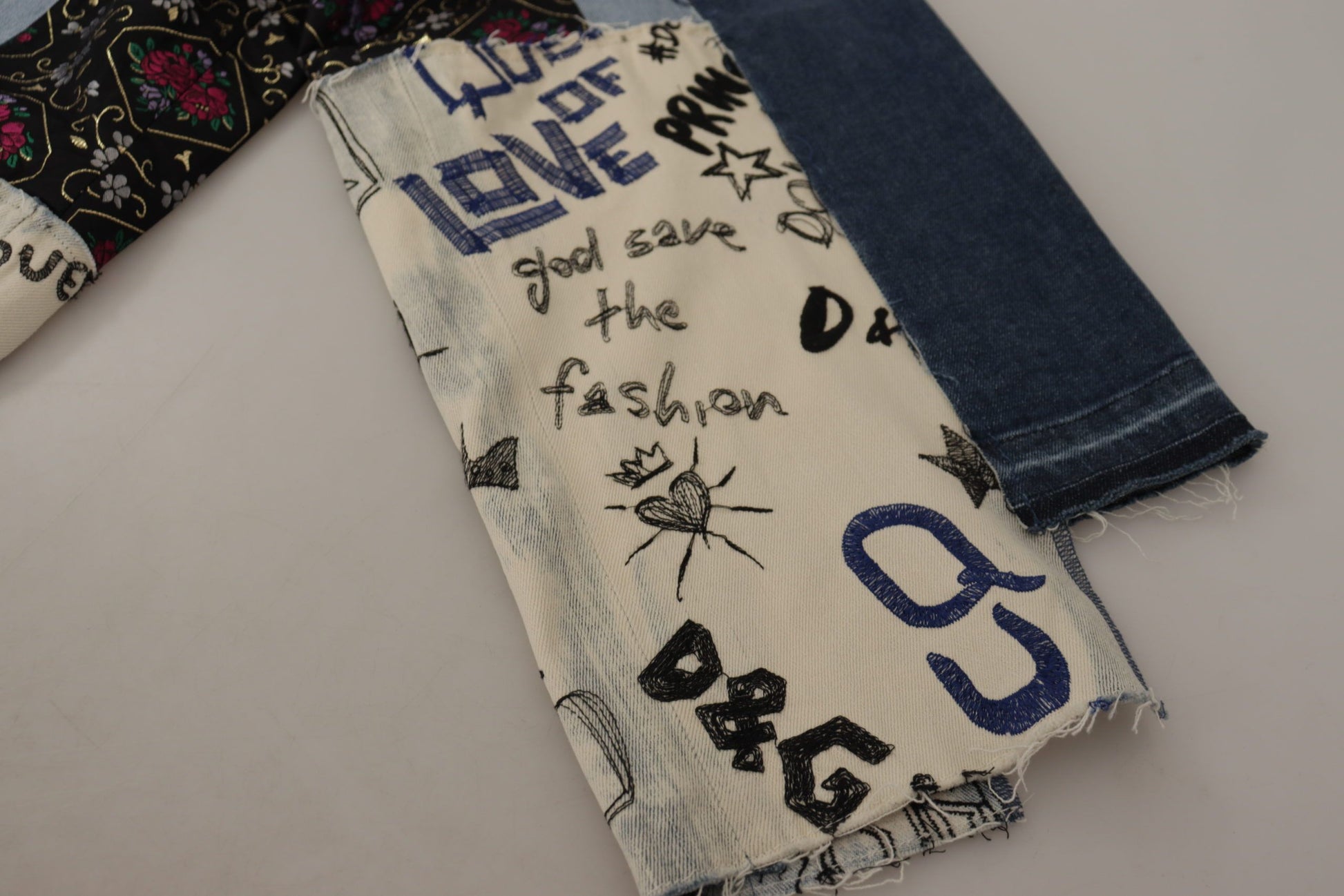 Dolce & Gabbana Multicolor Relaxed Fit Jeans for Women additional view