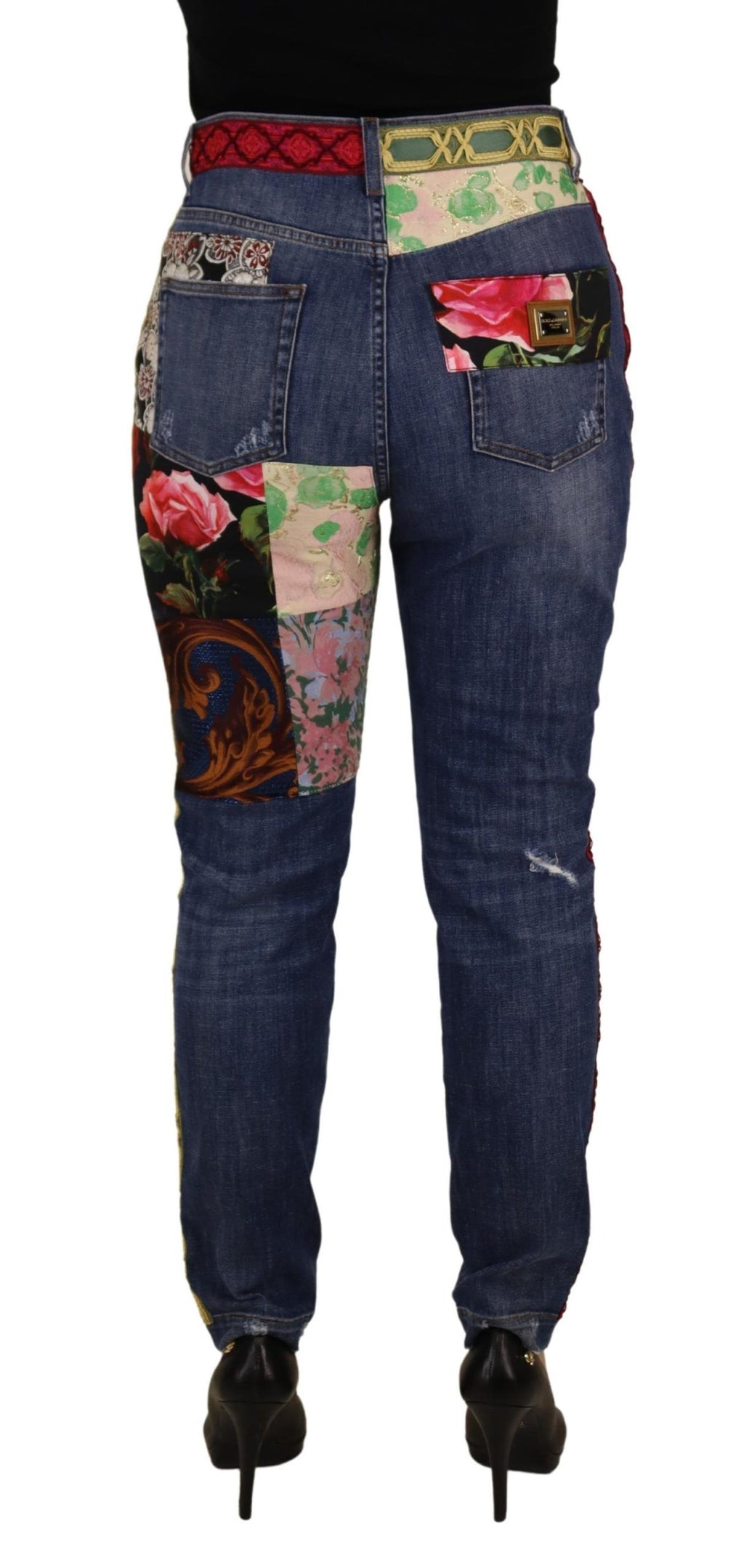 Dolce & Gabbana Blue Skinny Jeans for Women alternate view