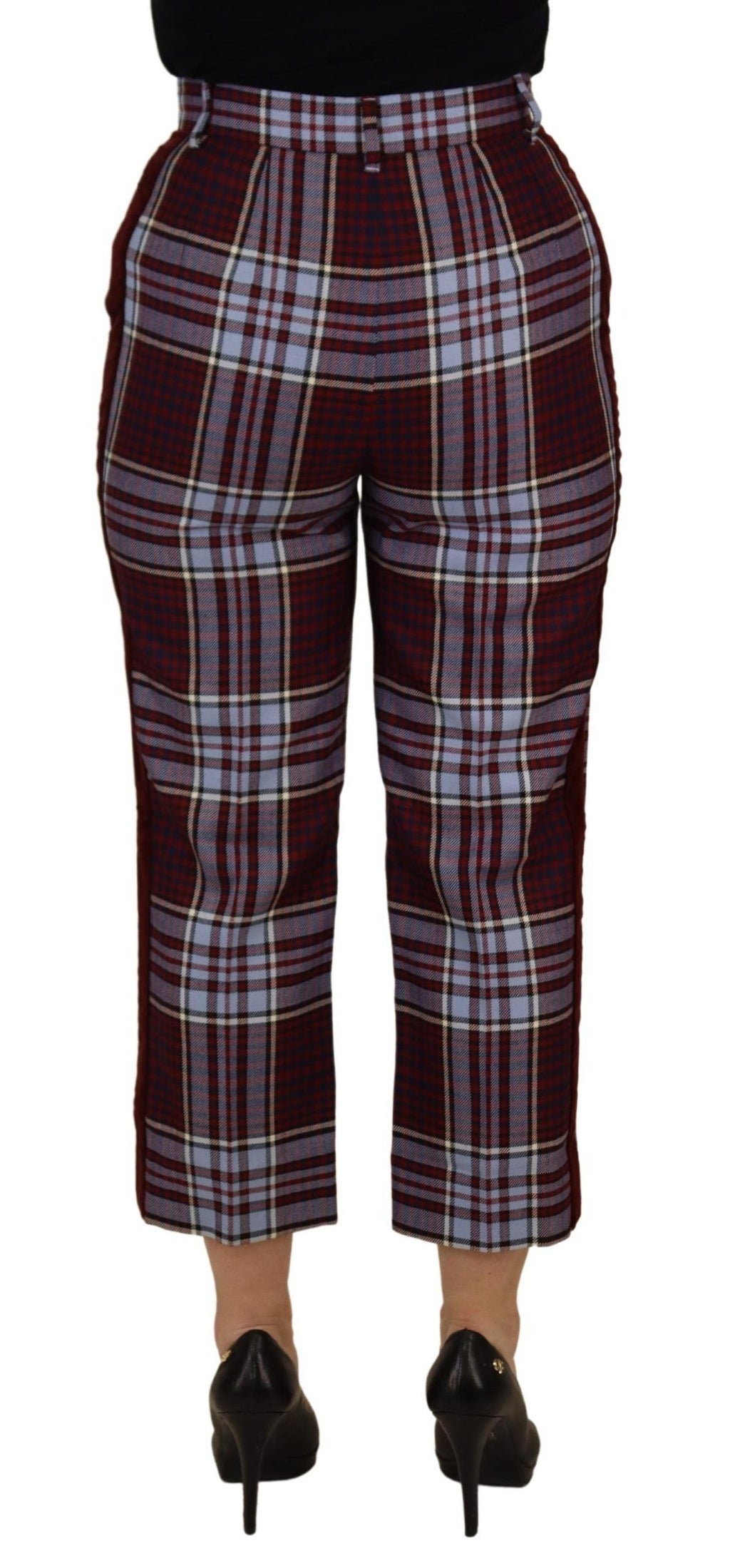 Dolce & Gabbana Grey Cropped Pants for Women alternate view