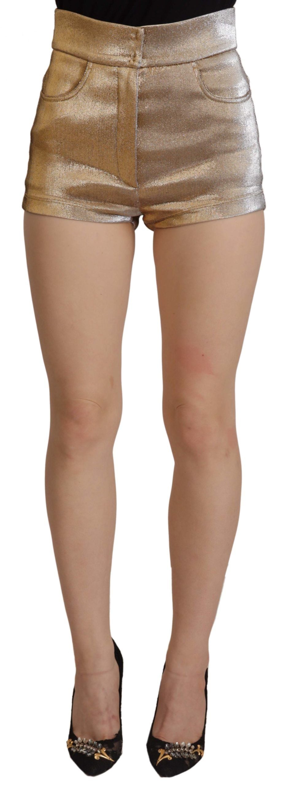 Dolce & Gabbana Gold Short And Mini for Women