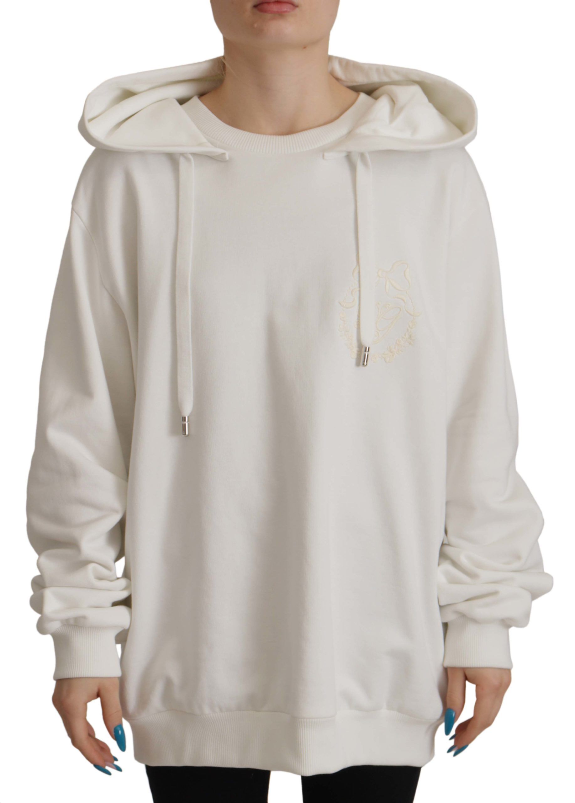Dolce & Gabbana White Hoodie for Women