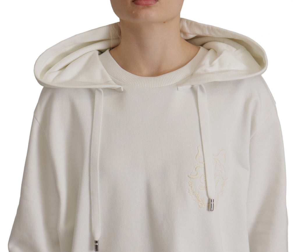 Dolce & Gabbana White Hoodie for Women additional view