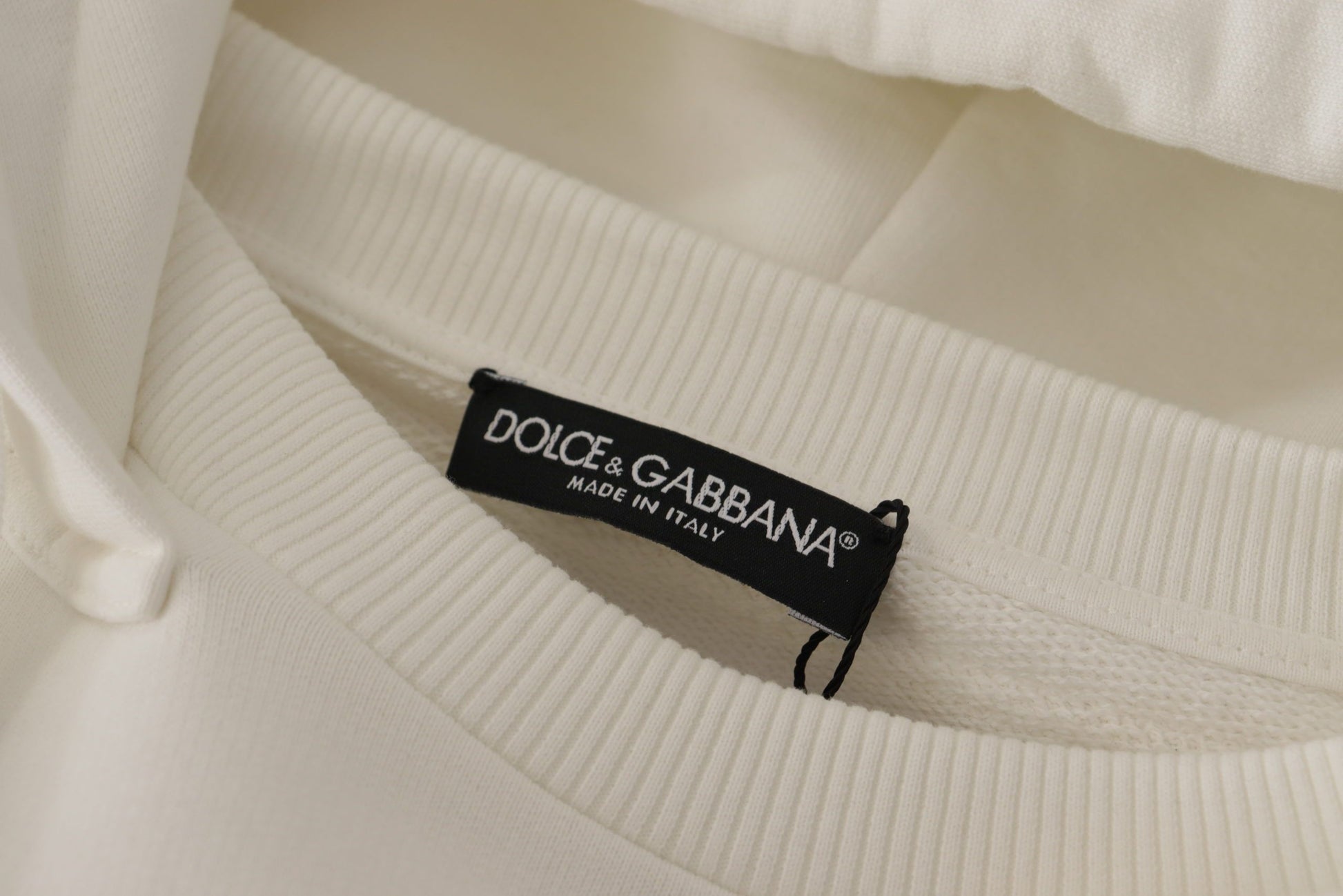 Dolce & Gabbana White Hoodie for Women additional view