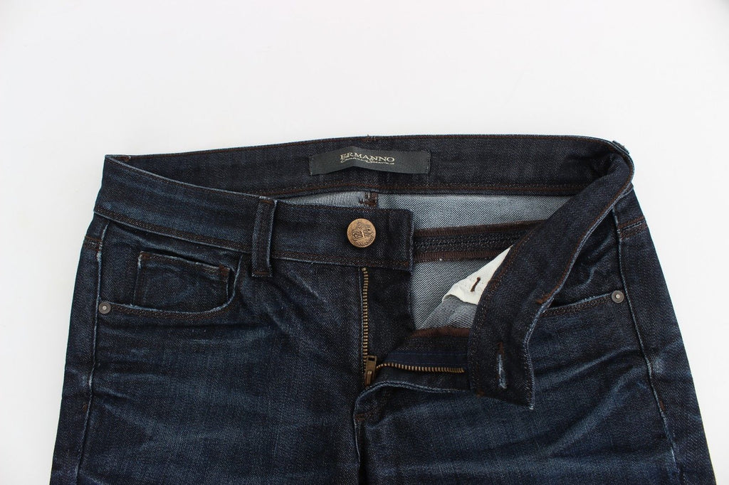 Ermanno Scervino Blue Skinny Jeans for Women additional view