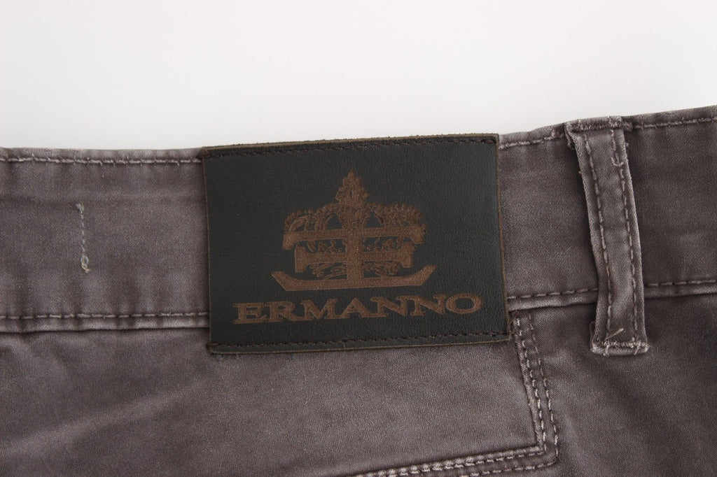 Ermanno Scervino Grey Skinny Jeans for Women additional view