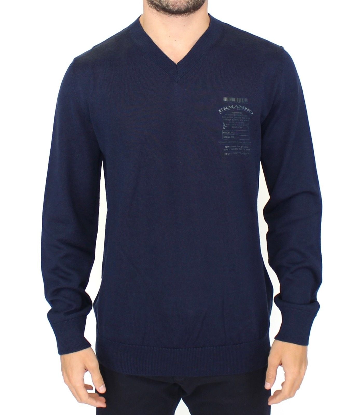 Ermanno Scervino Blue Sweatshirt for Men