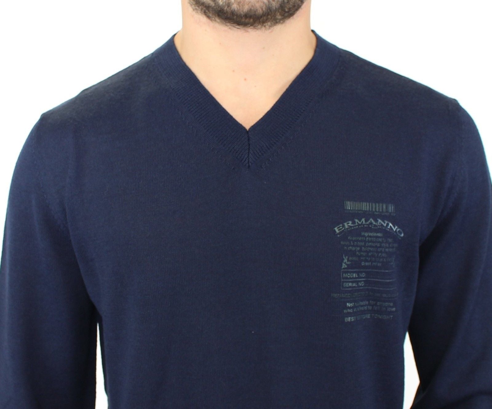 Ermanno Scervino Blue Sweatshirt for Men additional view