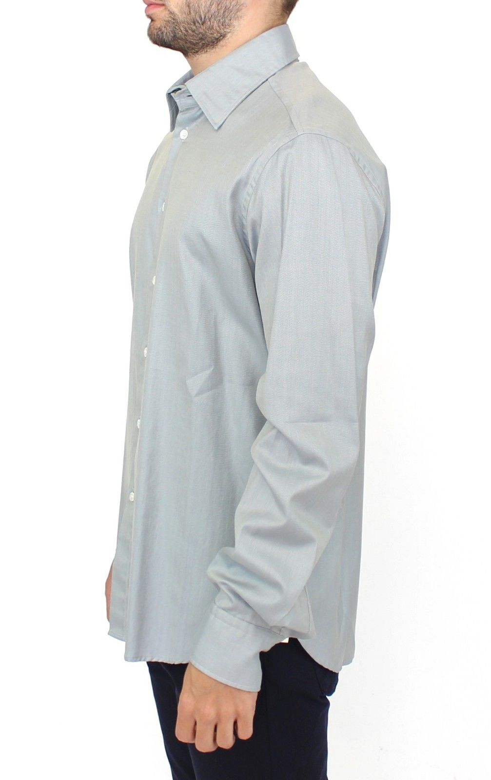 Ermanno Scervino Grey Dress Shirt for Men alternate view