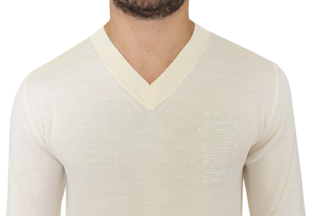 Ermanno Scervino White Sweatshirt for Men additional view