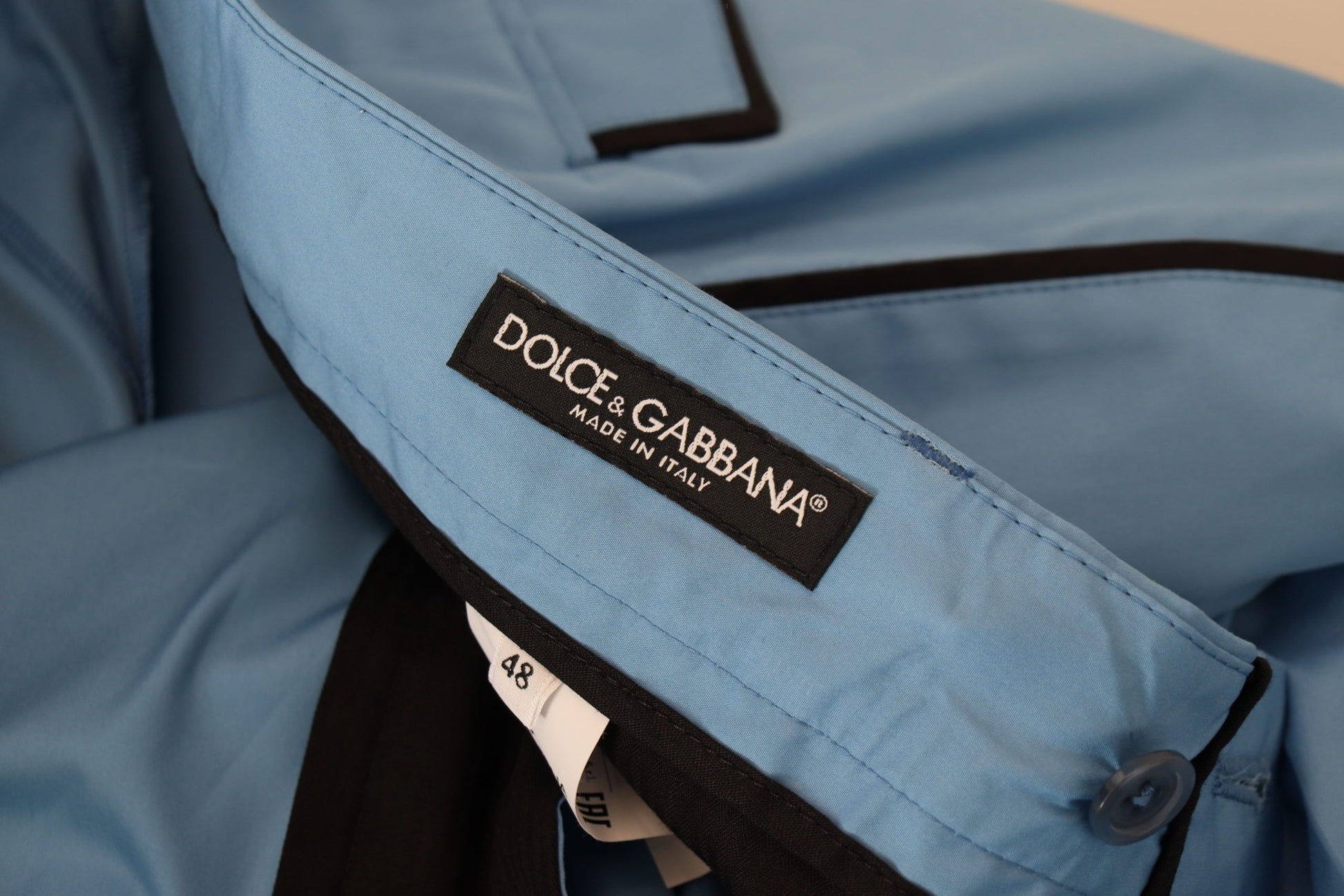 Dolce & Gabbana Blue Chino Pants for Men additional view