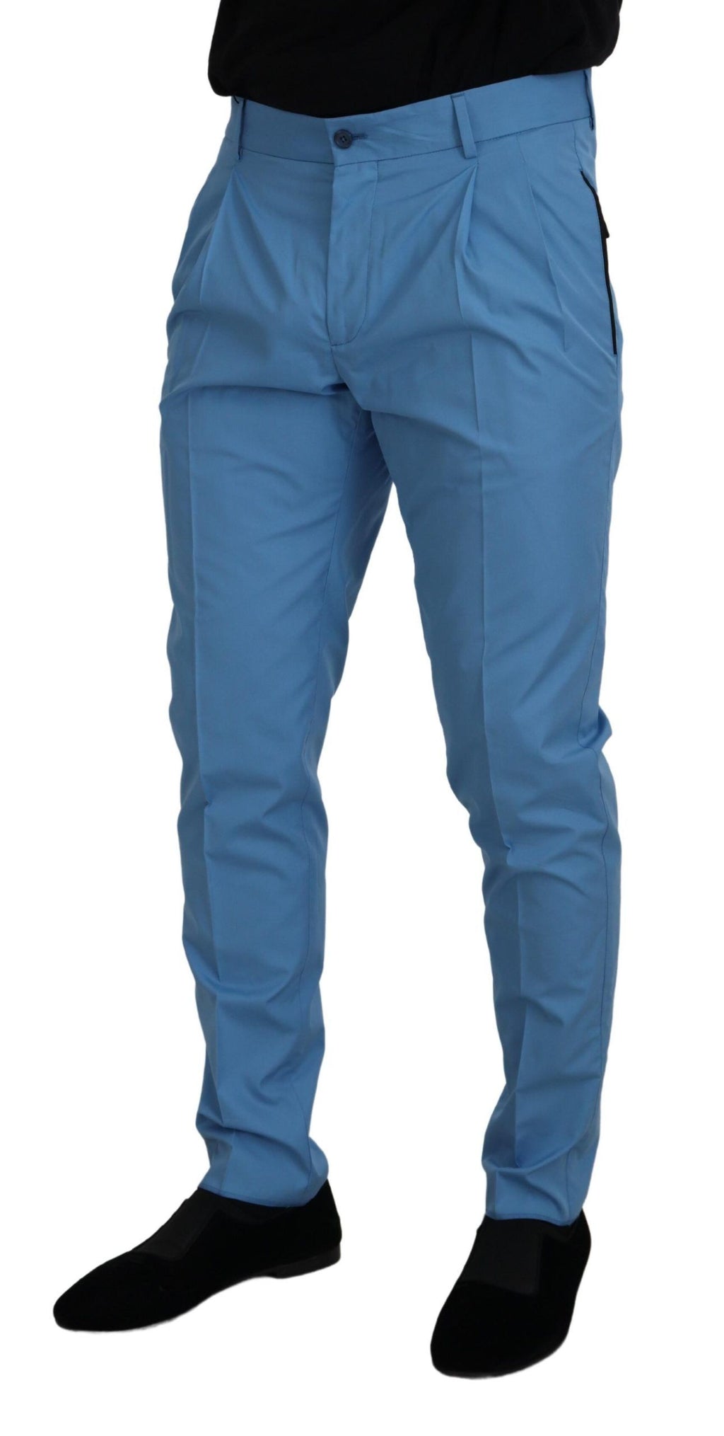 Dolce & Gabbana Blue Chino Pants for Men side view