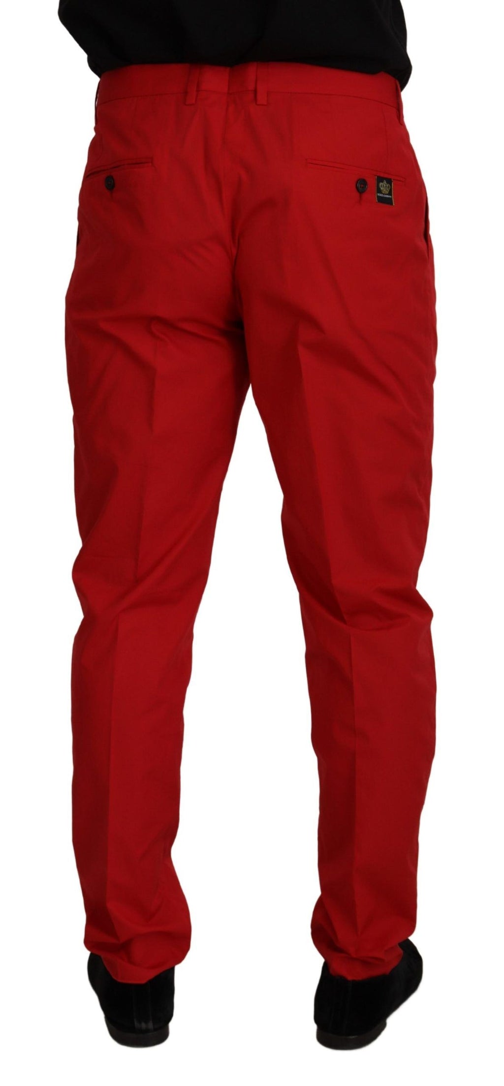 Dolce & Gabbana Red Chino Pants for Men alternate view