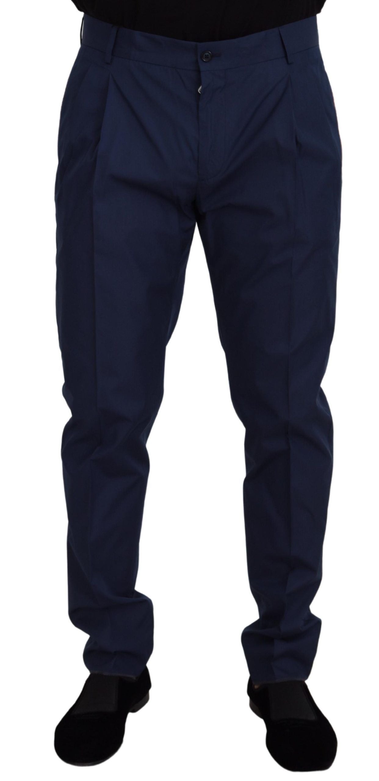 Dolce & Gabbana Blue Chino Pants for Men