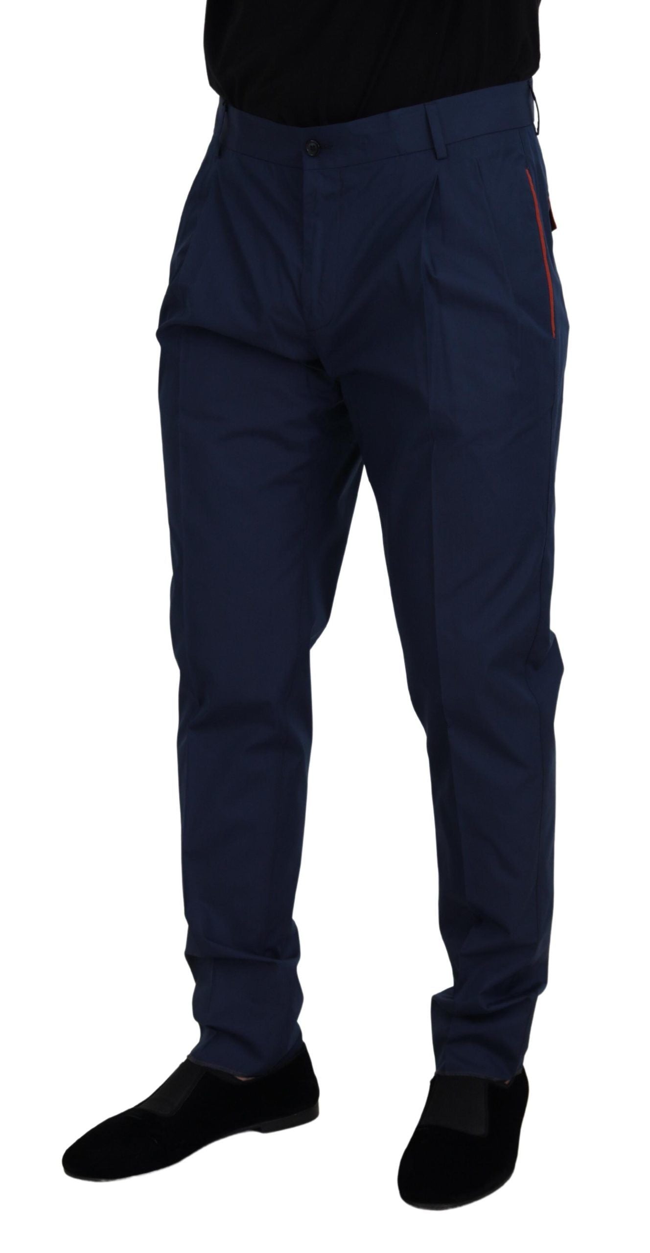 Dolce & Gabbana Blue Chino Pants for Men side view