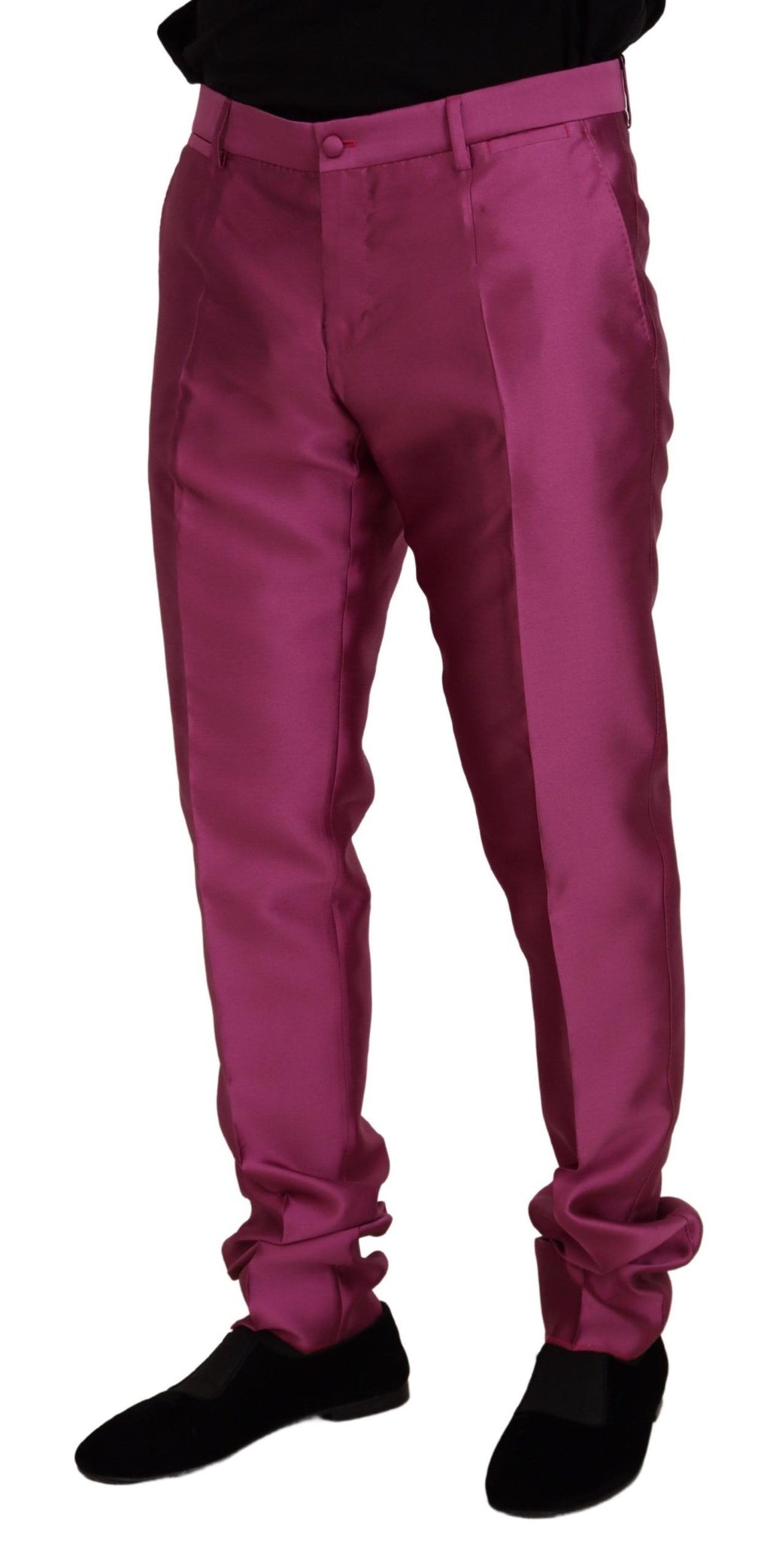 Dolce & Gabbana Pink Dress Pants for Men detail view