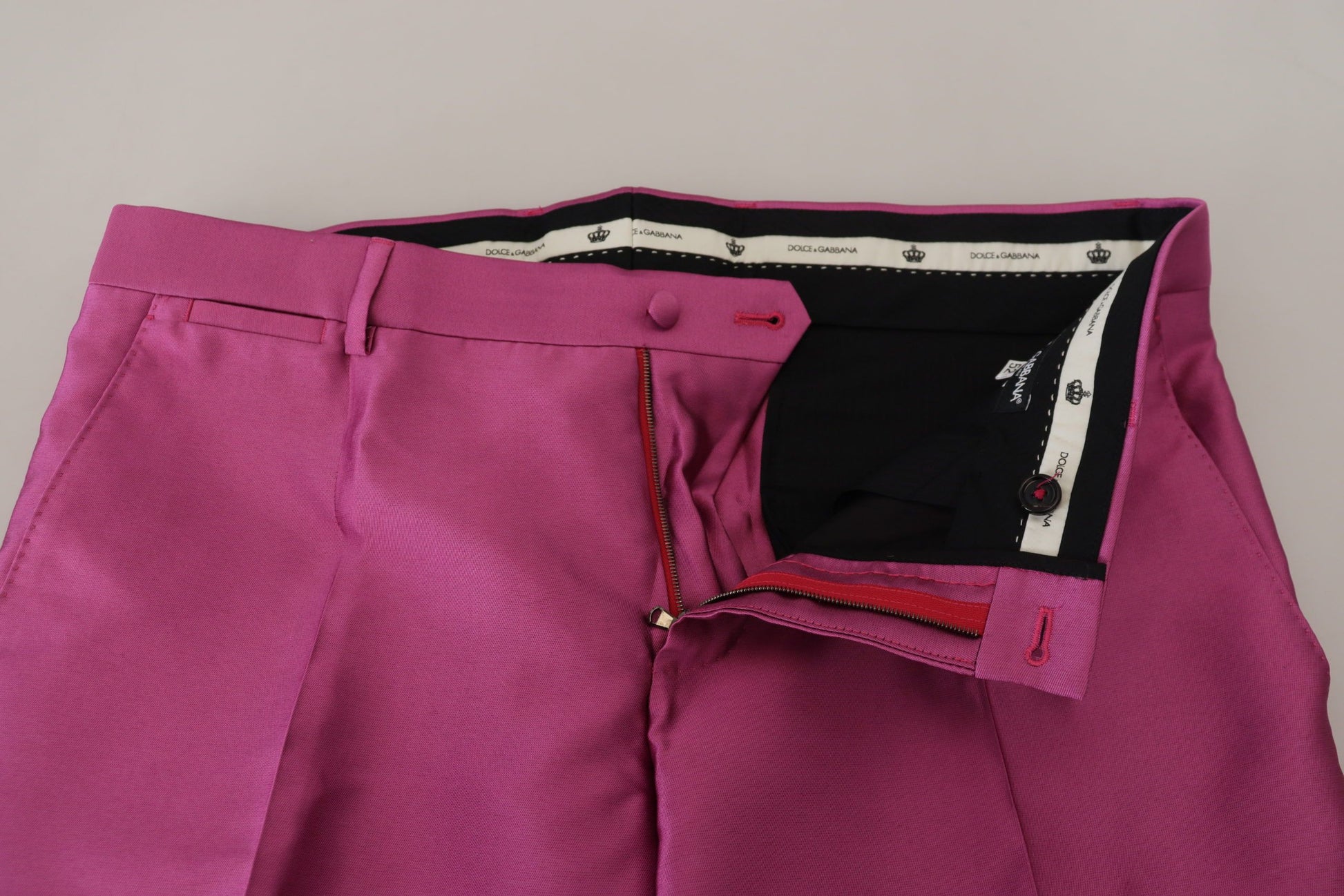 Dolce & Gabbana Pink Dress Pants for Men additional view