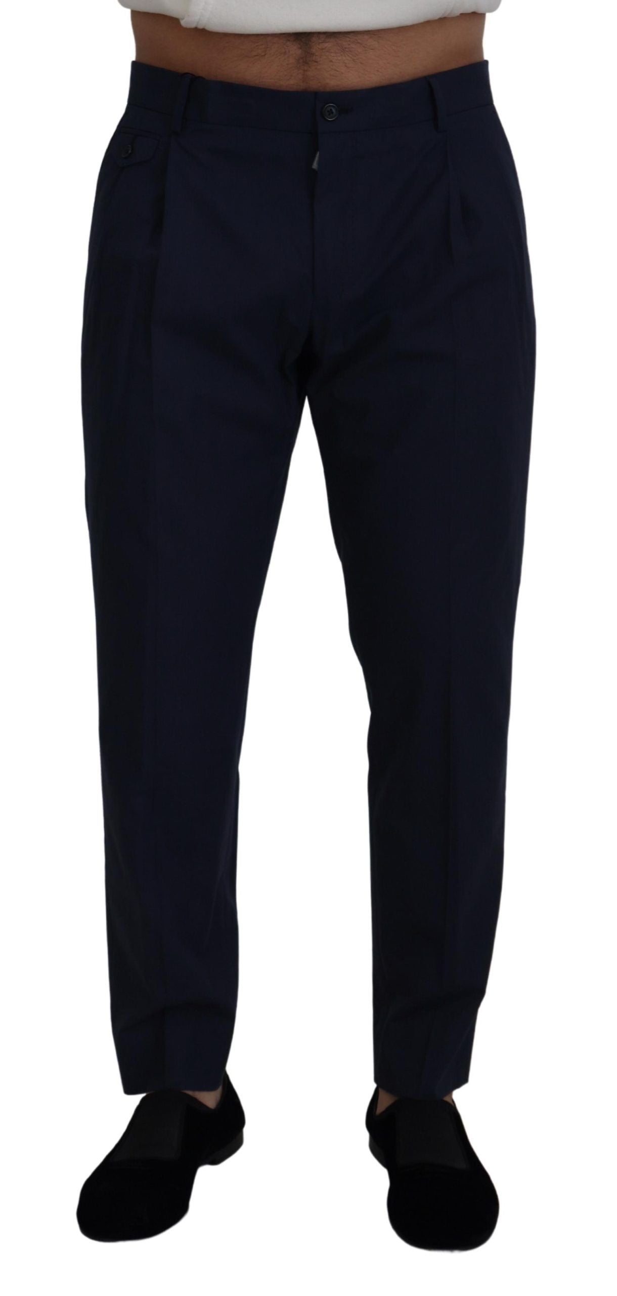 Dolce & Gabbana Blue Chino Pants for Men