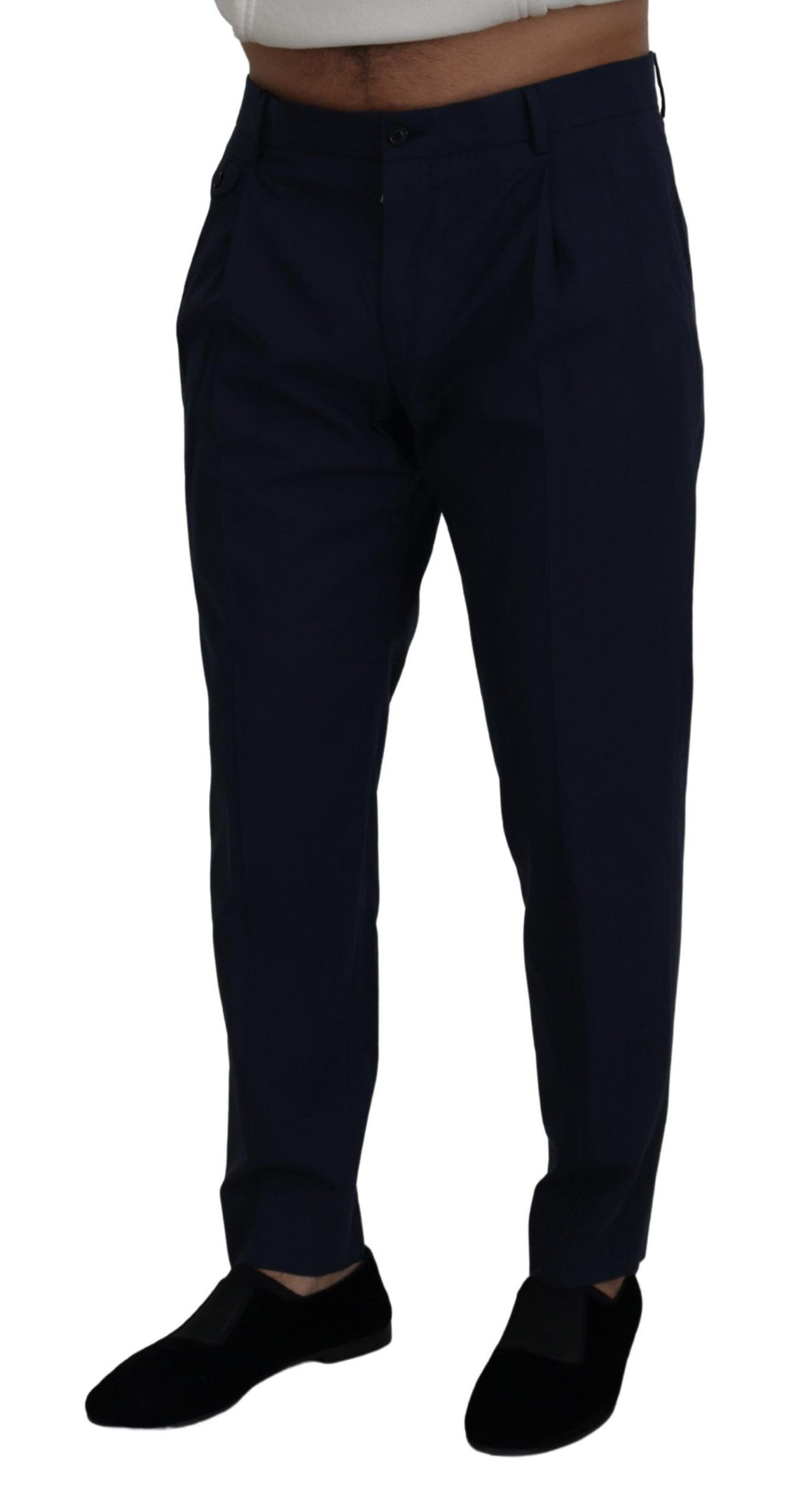 Dolce & Gabbana Blue Chino Pants for Men detail view