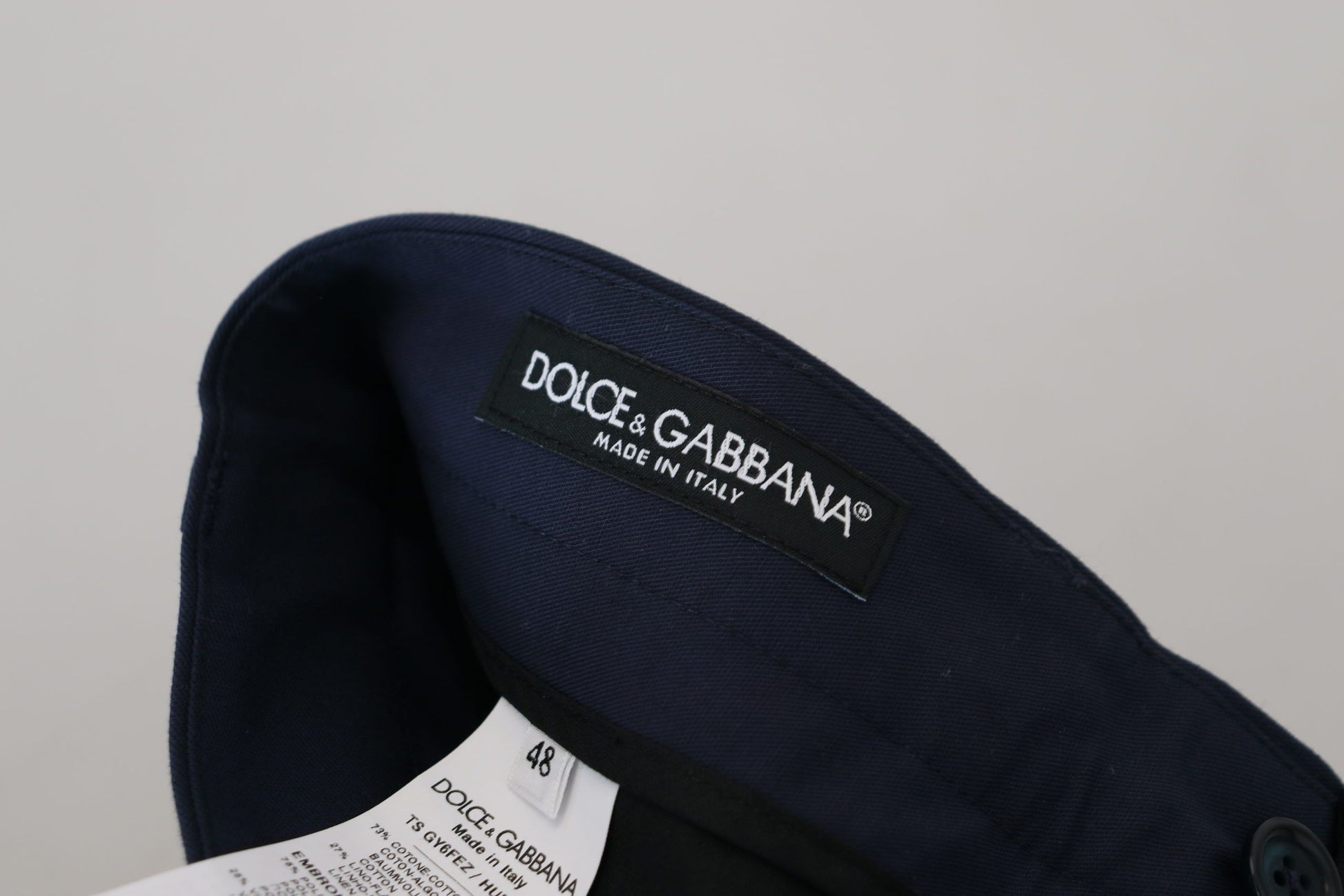 Dolce & Gabbana Blue Chino Pants for Men additional view
