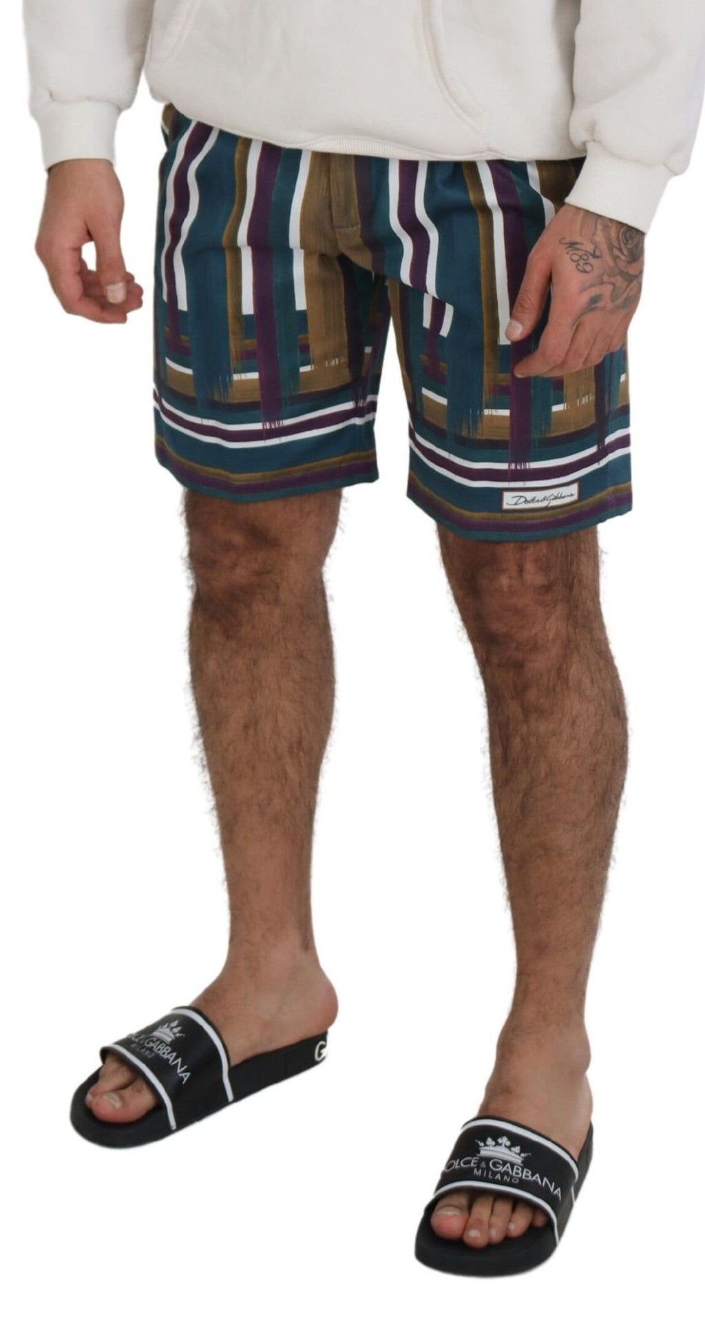 Dolce & Gabbana Multicolor Shorts for Men detail view
